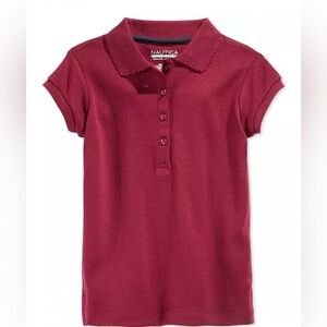 Nautica Girls Size M Polo Shirt